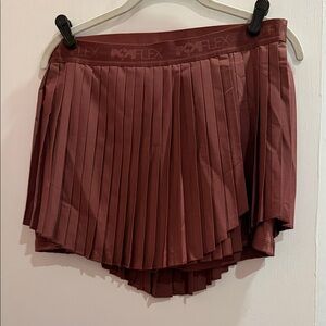 PopFlex Ace ‘em Pleated Skort L in Desert Rose